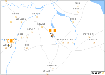 map of Bao