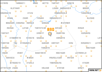 map of Ba-o
