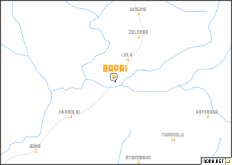 map of Bapai