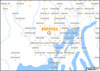 map of Bapandu