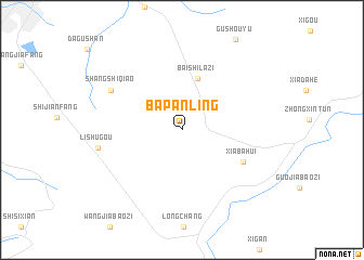 map of Bapanling