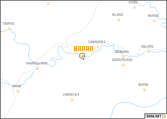 map of Bapan