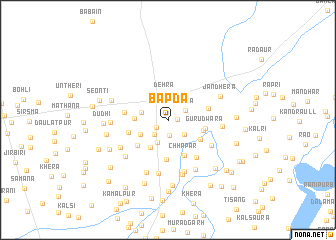 map of Bapda