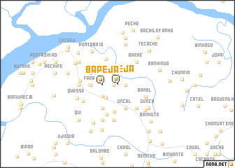 map of Bapeja