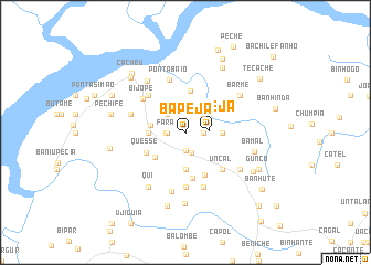 map of Bapeja