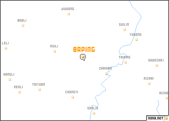 map of Baping