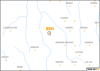 map of Bapi