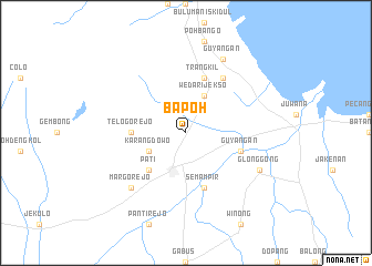 map of Bapoh