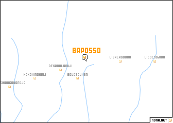 map of Baposso