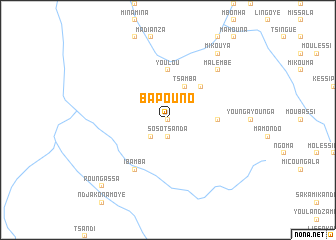 map of Bapouno