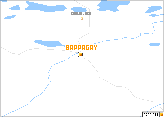 map of Bappagay