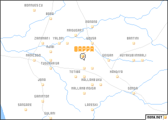 map of Bappa