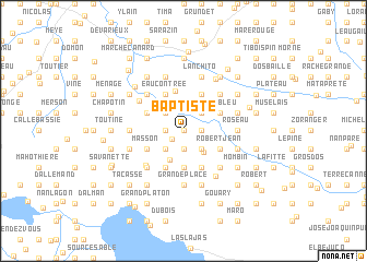 map of Baptiste