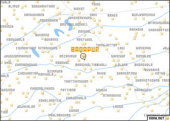 map of Baqāpur