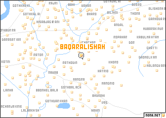 map of Baqar Ali Shāh