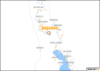 map of Baqdaad