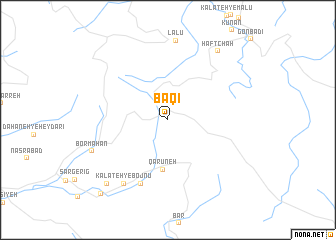 map of Baqī‘