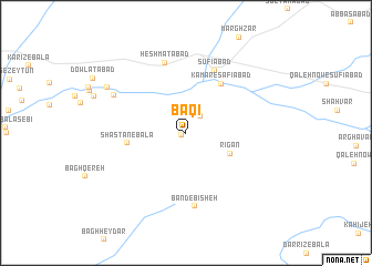 map of Baqī‘