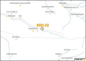 map of Bāqleq