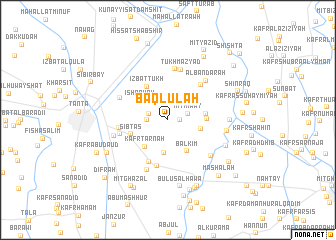 map of Baqlūlah