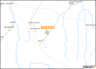map of Baqrān