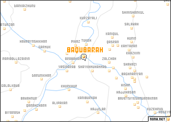 map of Bāqūbarah