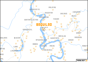 map of Baquilao