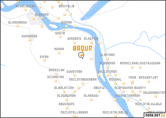 map of Bāqūr