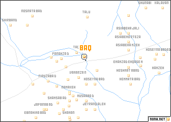 map of Baq