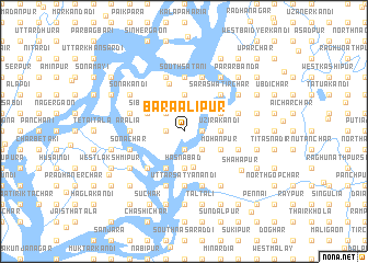 map of Bara Ālipur