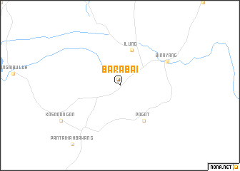 map of Barabai