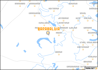map of Bara Baldia