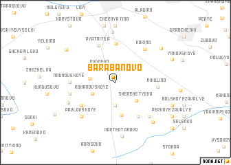 map of Barabanovo