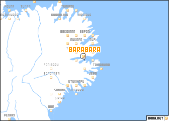 map of Barabara