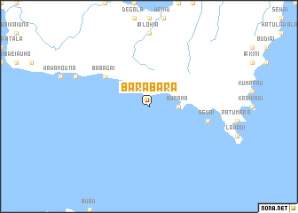 map of Barabara