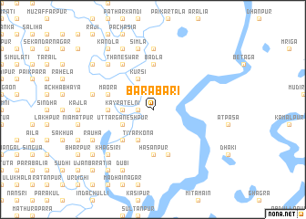 map of Barabāri