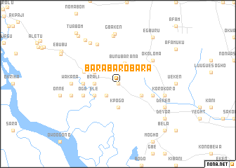 map of Barabarobara