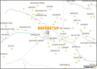 map of Barabatʼum