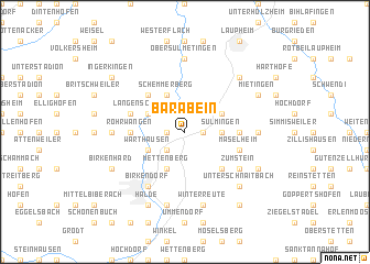 map of Barabein