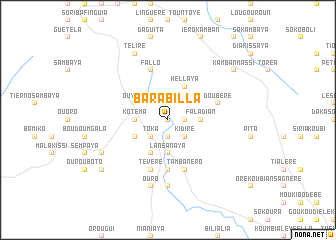 map of Barabilla