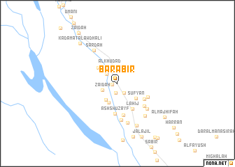 map of Barābir