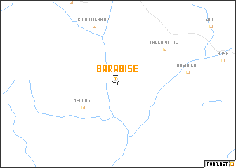 map of Bārābise