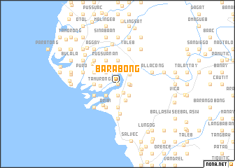 map of Barabong