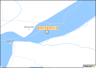 map of Baraborka