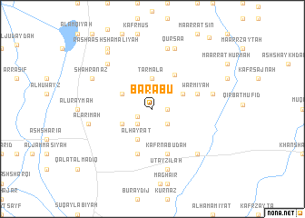 map of Ba‘rabū