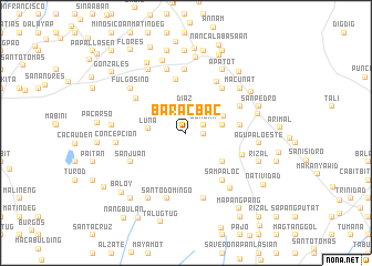 map of Baracbac