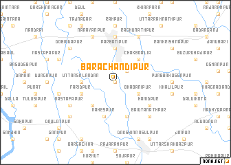 map of Bara Chandipur