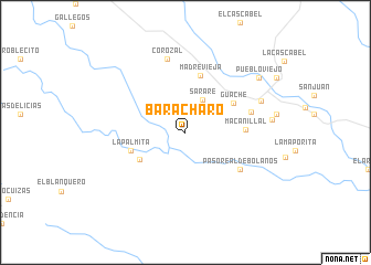 map of Baracharo