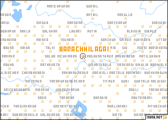 map of Bara Chhilāgāi