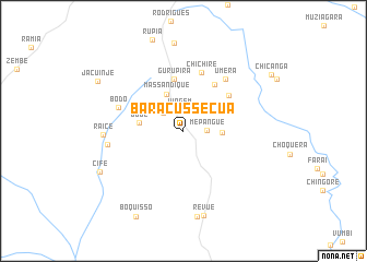 map of Baracussecua